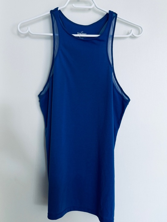 Spalding Women's Purple Mesh Edged Tank Top - Picture 2 of 4